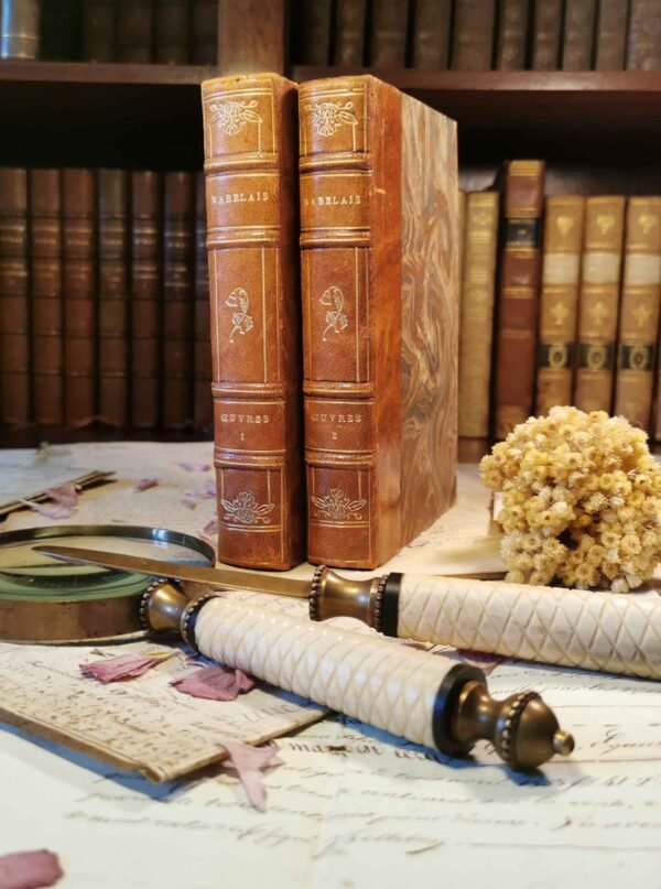 Oeuvres complètes de Rabelais, Garnier frères, livres anciens reliés non daté