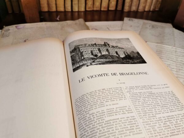 Comte de Monte Cristo & 3 mousquetaires, A.Dumas, Jean-Claude Lattes éd. 1988 – Image 6