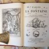 Fables de La Fontaine 4/4, Jean de Bonnot, livres anciens reliés cuir, 1969 – Image 6