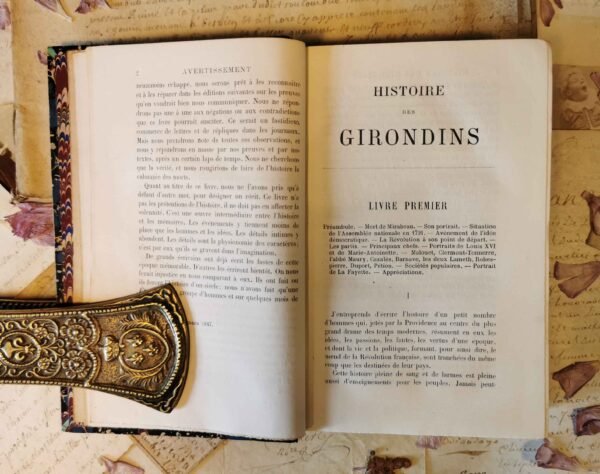 Histoire des Girondins 6/6, Lamartine, Hachette et Cie - Furne et Cie, 1881 – Image 7